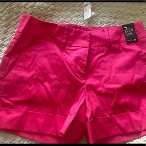Hot pink shorts